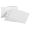 Oxford Card, Index, Blank, 3X5, We Pk OXF30